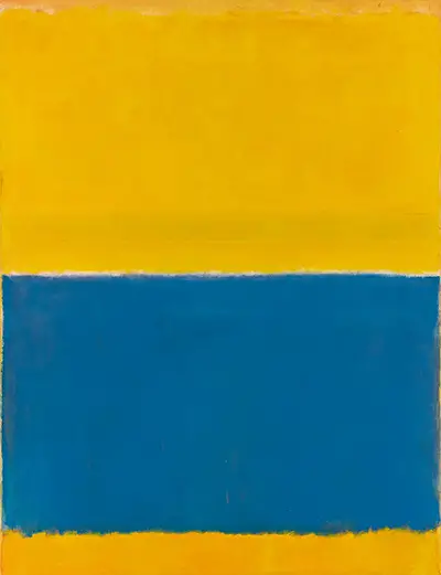 Untitled (Yellow and Blue) Mark Rothko